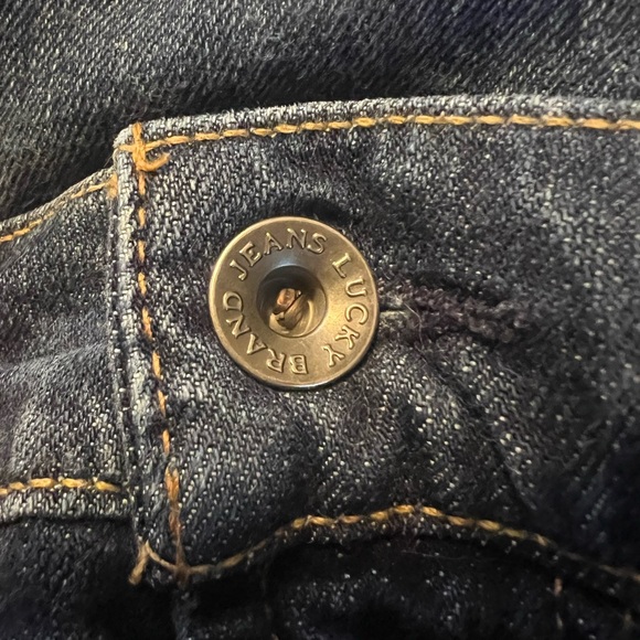 Lucky Brand 181 Relaxed Straight Men's Blue Jean Lap Whiskers 50x24 *** Tailored - Picture 8 of 8